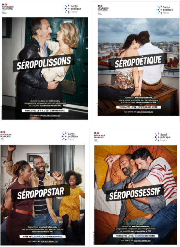 visuel campagne vih 2020 « Vivre avec le VIH, c’est d’abord vivre »