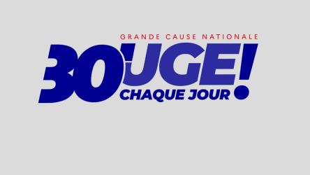 Visuel illustratif Grande cause nationale : Bouge 30 minutes par jour