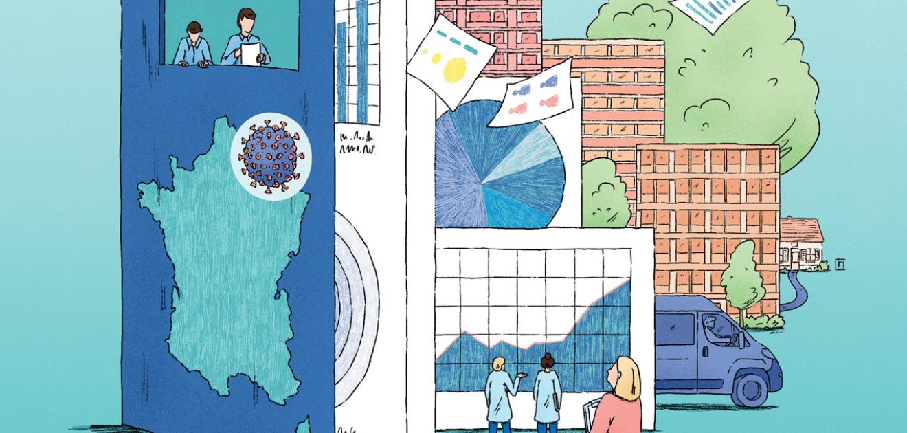 Visuel de la couverture du n° 468 de la revue la santé en action